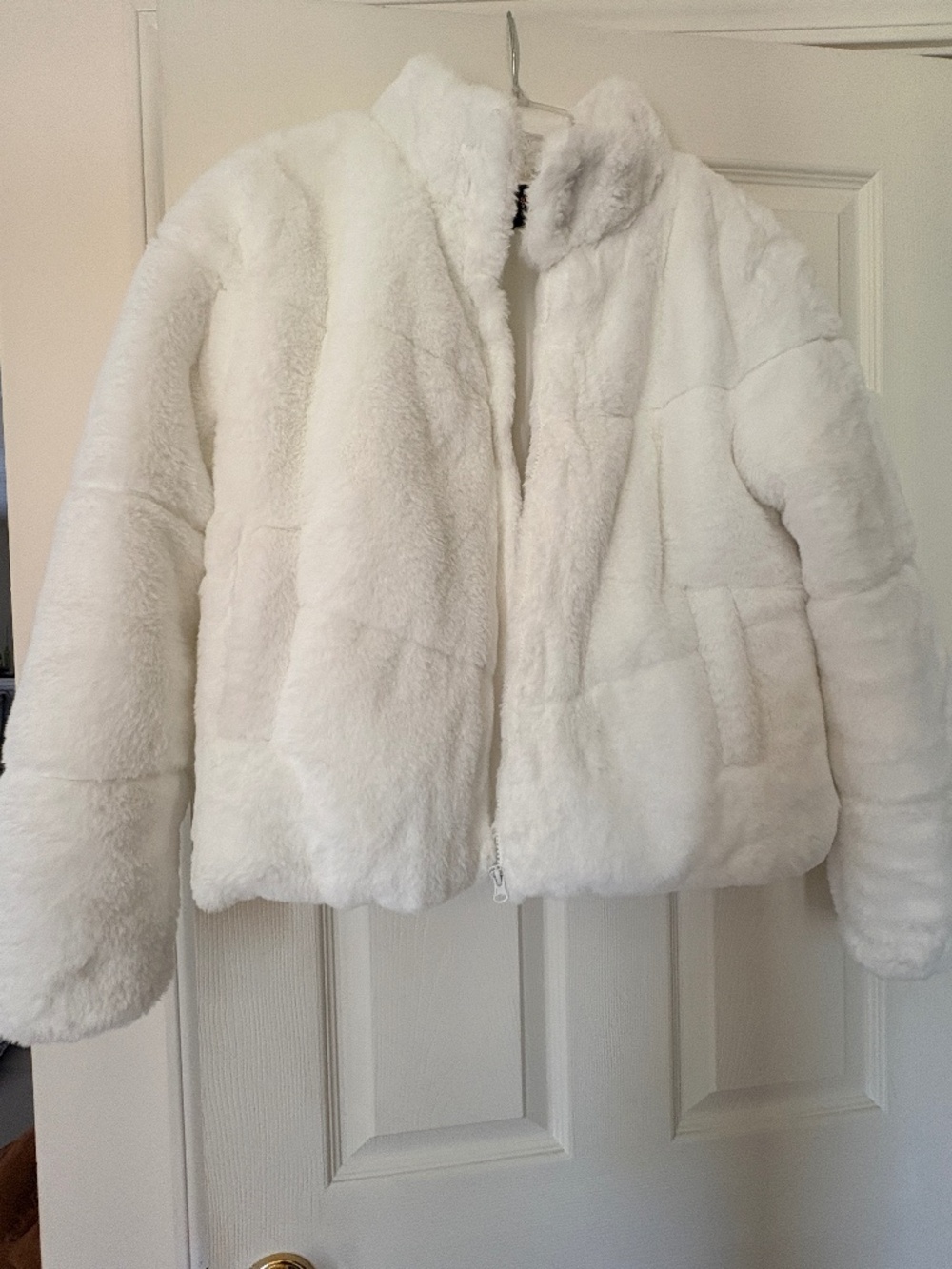 Ambiance outwear Faux Puffer jacket.